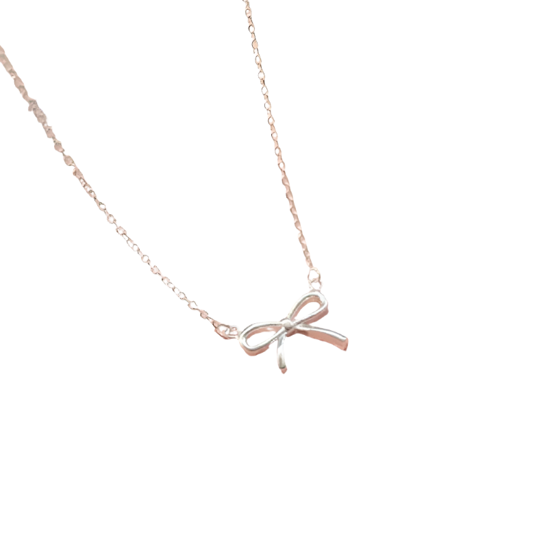 سلسلة فيونكة بتصميم عصري - فضه 925 - batcino.com