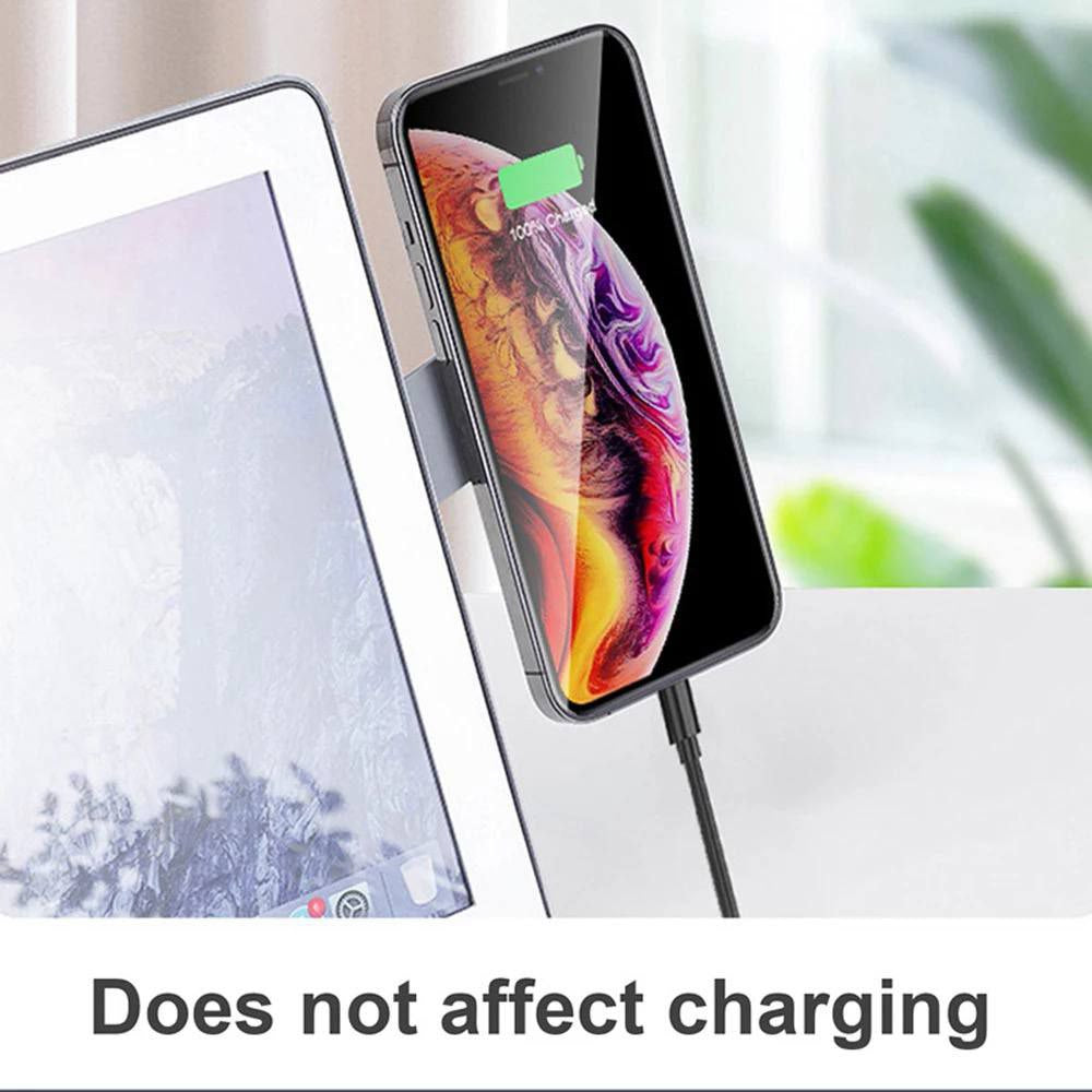 حامل موبايل ولاب توب ، جانبي للاب او شاشة المكتب ذكي رفيع قابل للطي