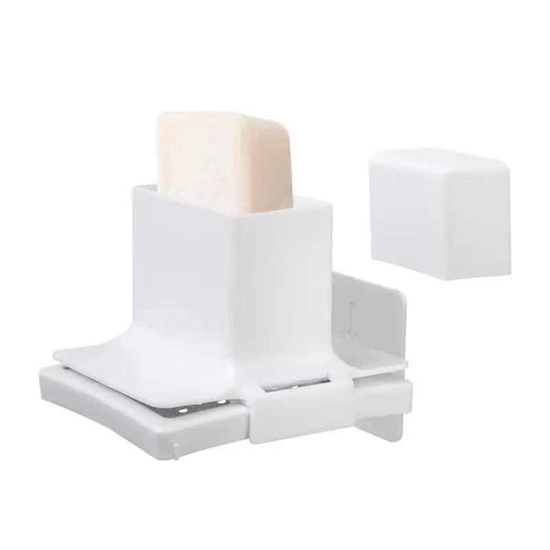 مبشرة وحامل صابون من الفلاذ المقاوم للصدا