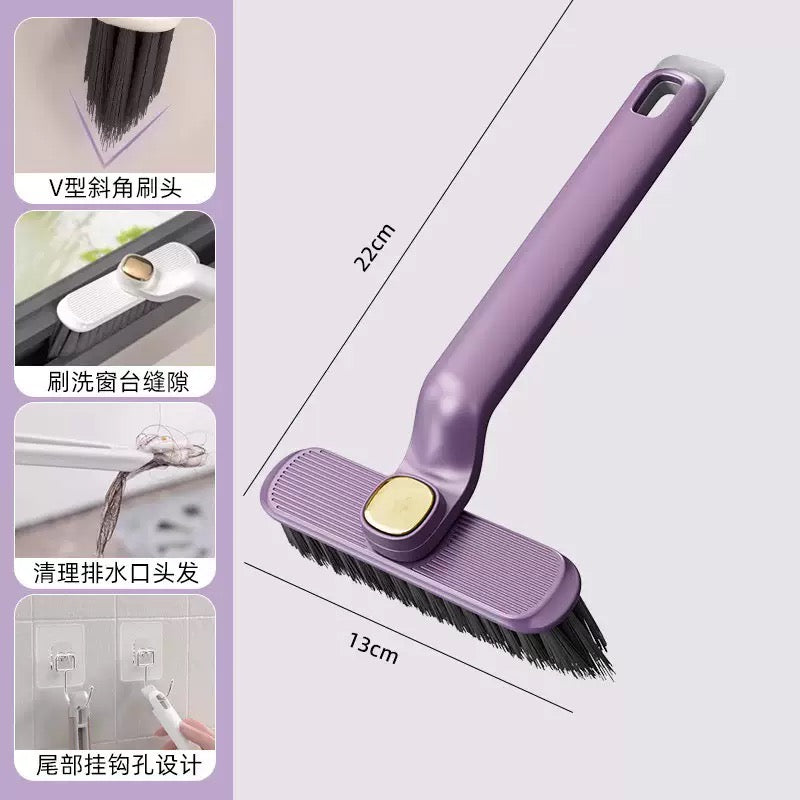 فرشاة تنظيف بدوران 360 درجة – تنظيف عميق وسهل للأحواض والزوايا