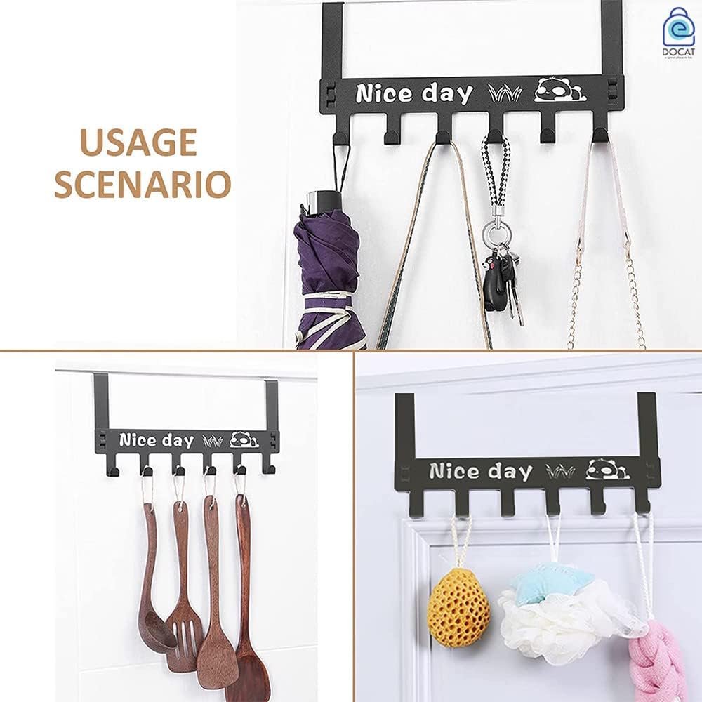 علاقة للباب معدنية متينة من اميرجيتي | علاقة للفوط خلف الباب