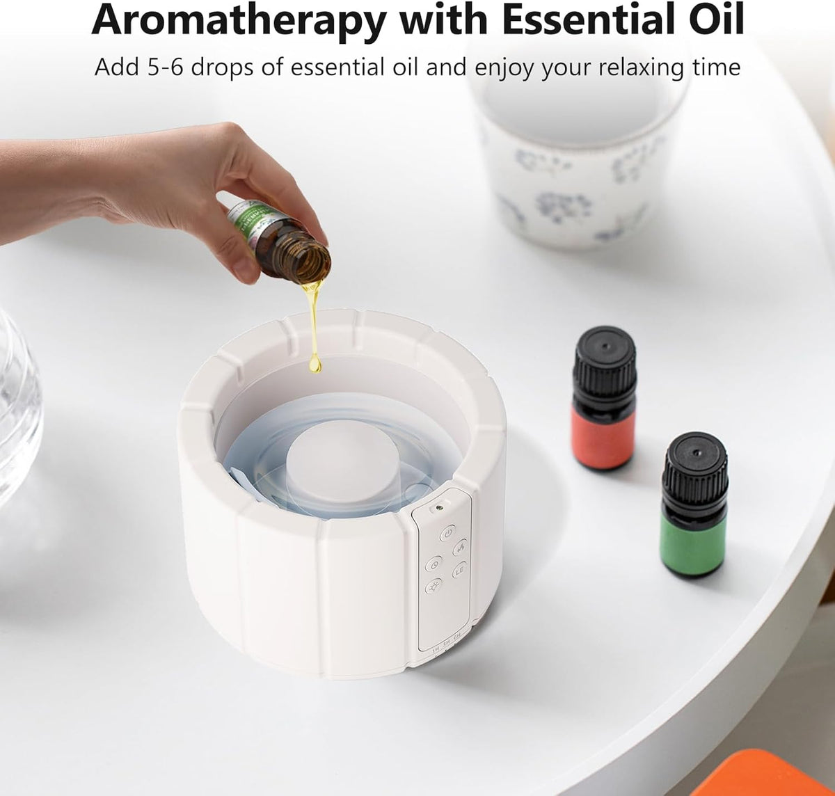 موزع روائح شكل لهب نار التخييم من وموزع زيوت عطرية بريموت تحكم عن بعد