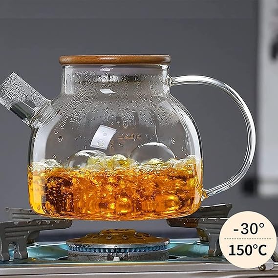 طقم براد بايركس حراري للشاي مع 4 فنجان