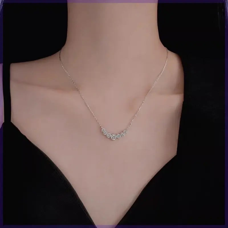 سلسلة فصوص كريستال ستانلس - batcino.com