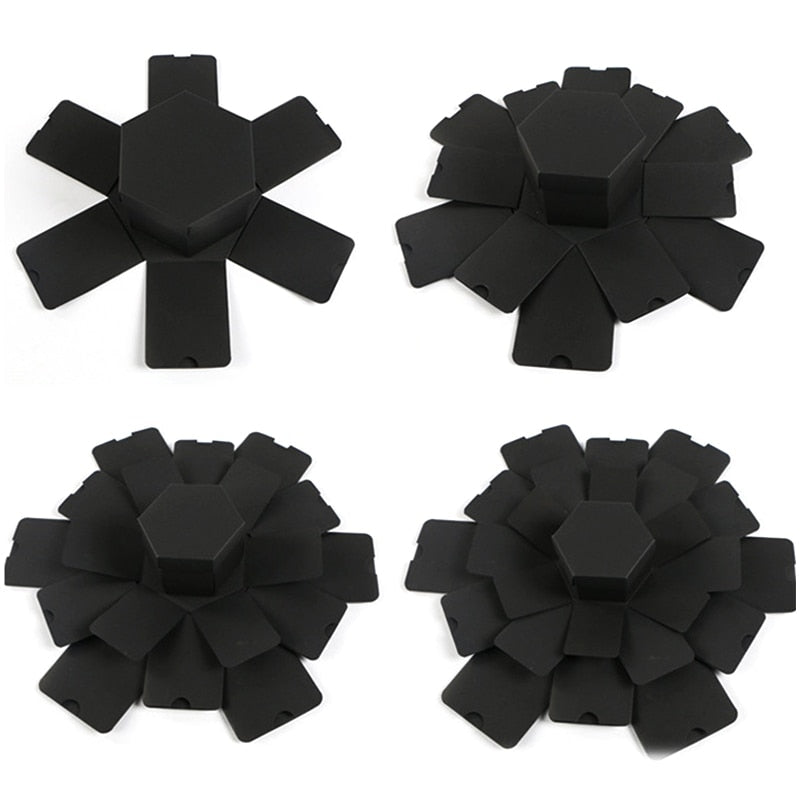 اكسبلوجن بوكس بتصميم ابداعي مع قلب احمر لتقديم الهدايا