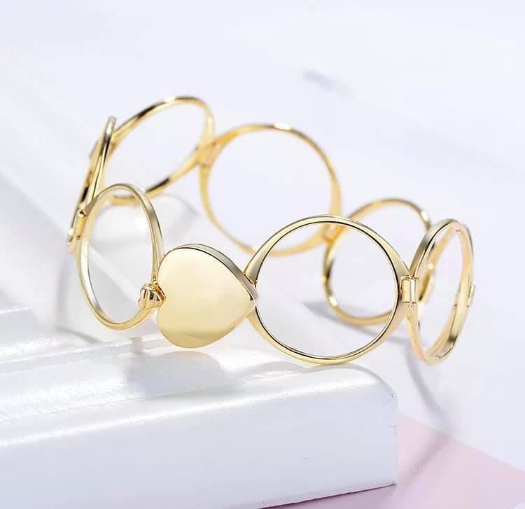 خاتم يتحول انسيال - مطلي ماء ذهب عيار 14 - متوفر مع بوكس كرافت - batcino.com