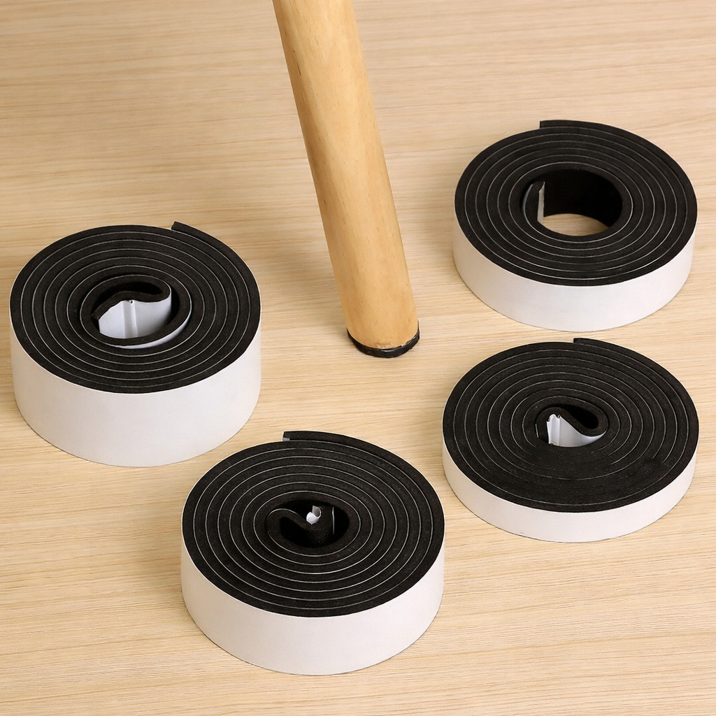 كوتش للأثاث مضاد للانزلاق والخدش – حماية للأرضيات وتقليل الاهتزاز