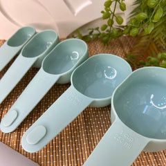 طقم معيار قياس 5 قطع – بلاستيك عالي الجودة مطابق للمواصفات القياسية - اخضر