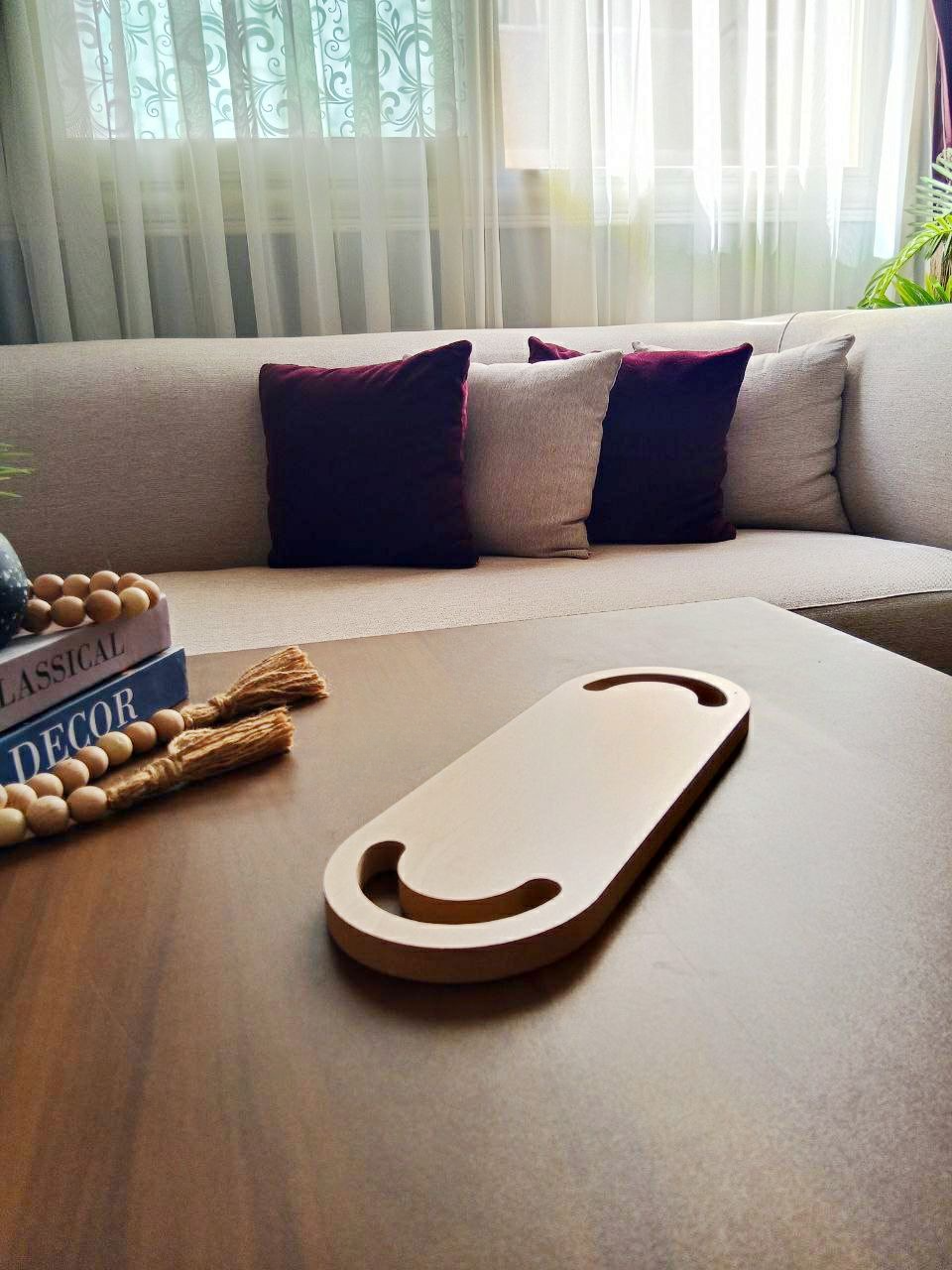 صنية الافطار والمشروبات الساخنة