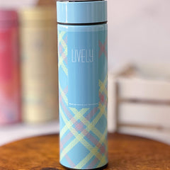 مج حراري للشاي مع فلتر ستانلس ستيل وزجاجة مياه 500 مل