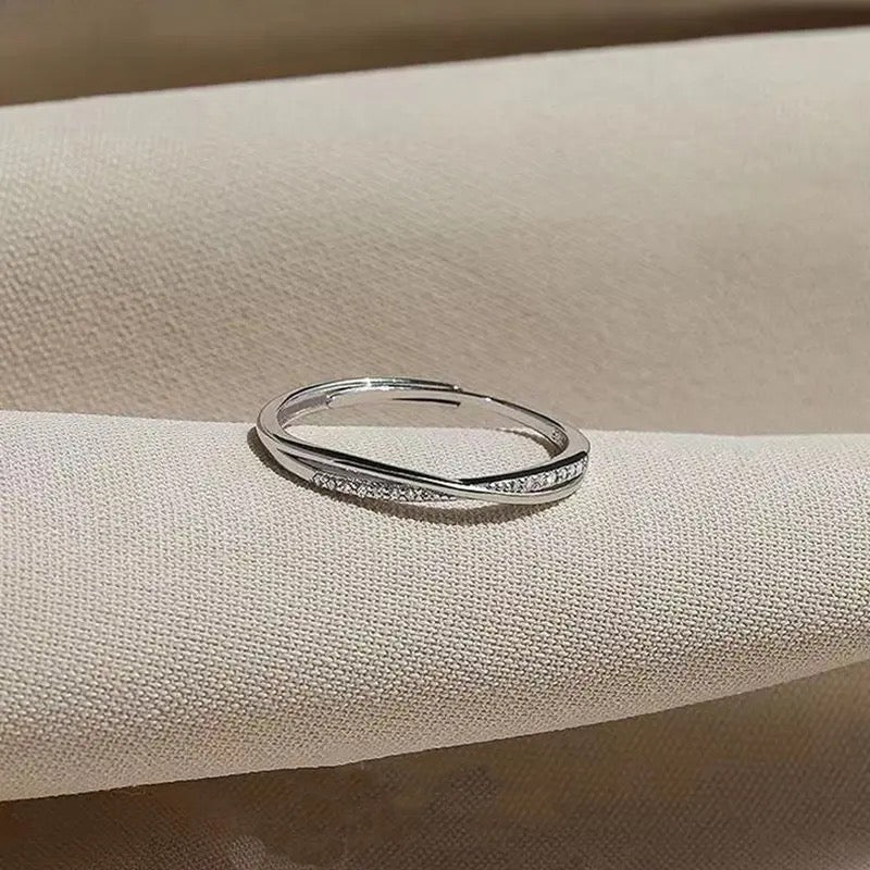 خاتم كاجوال بتصميم بسيط - مقاس حر