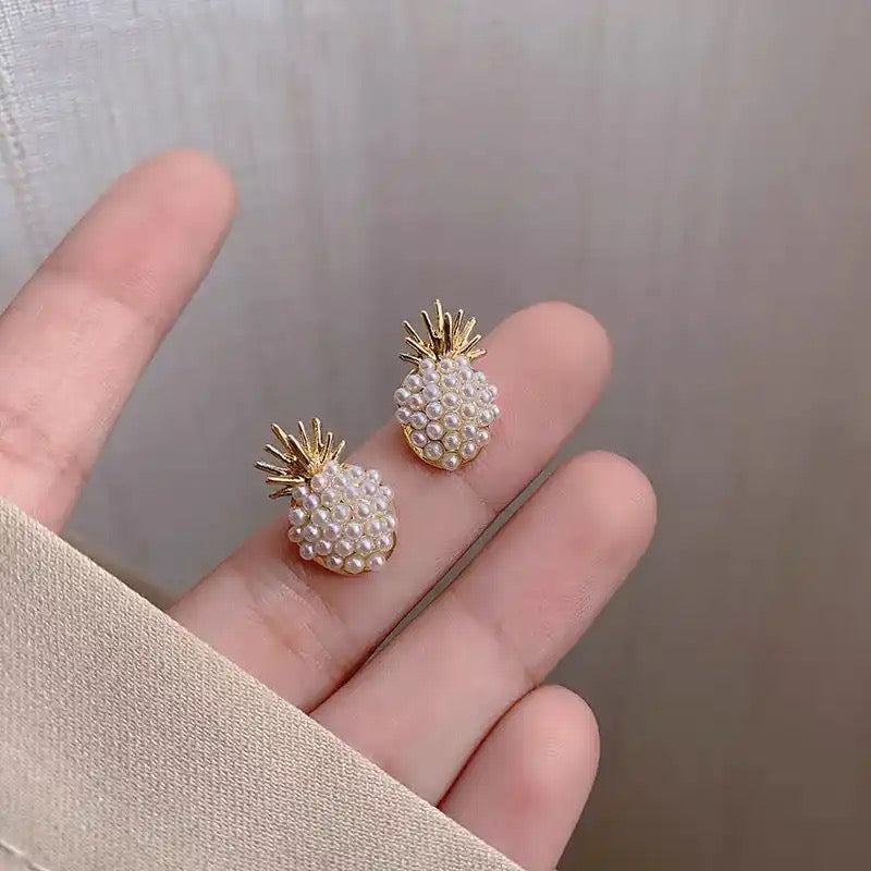 حلق ثمرة الاناناس ستانلس - batcino.com