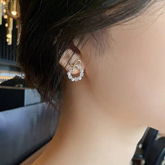 حلق فيونكة زركون - batcino.com