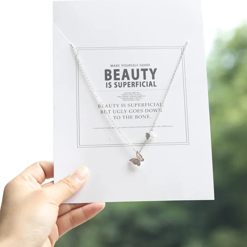 سلسلة الفراشات تصميم رقيق - batcino.com