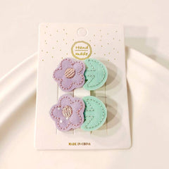 ٢ قطعة توكة وردة