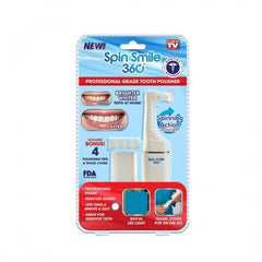 مبيض اسنان سبين سمايل 360 بسرعة 18000 لفة/الدقيقة - batcino.com
