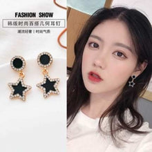 حلق ذهبي مستوحى من التصميم الأوروبي