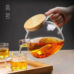 طقم براد بايركس حراري للشاي مع 4 فنجان