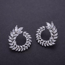 حلق بفصوص زركون - batcino.com