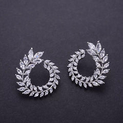 حلق بفصوص زركون - batcino.com