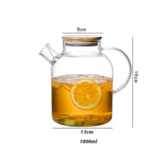 براد مياة بيركس مع غطاء خشبي سعة 1.6 لتر