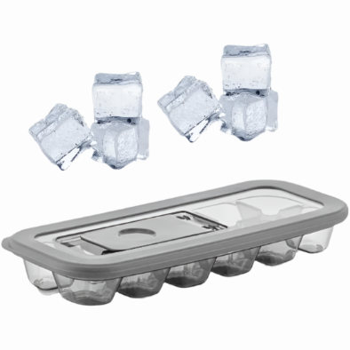 قالب مكعبات الثلج الكبير مع غطاء محكم - تركي الصنع