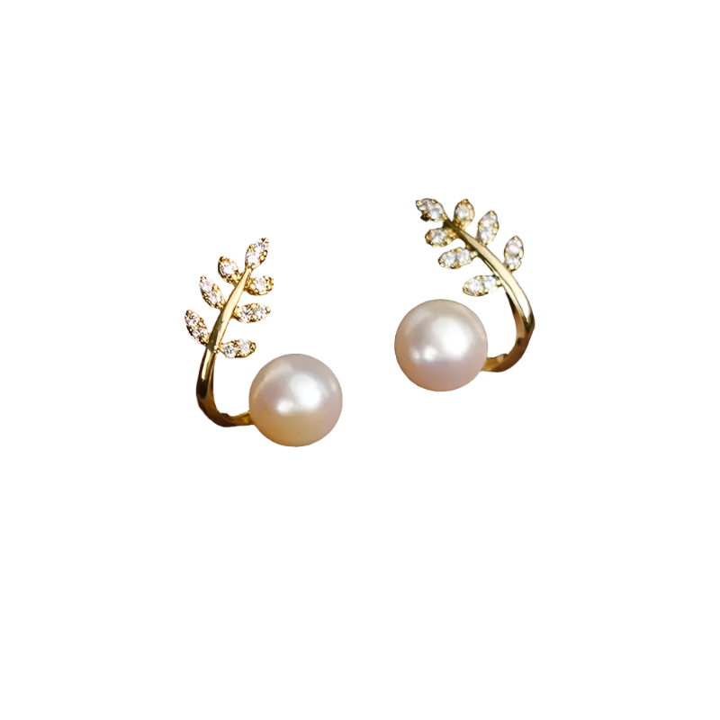 حلق اوراق شجر مع لولي - batcino.com