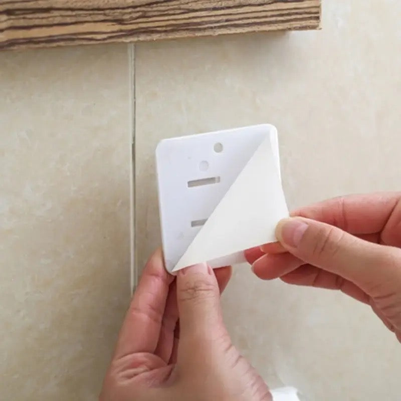 مبشرة وحامل صابون من الفلاذ المقاوم للصدا