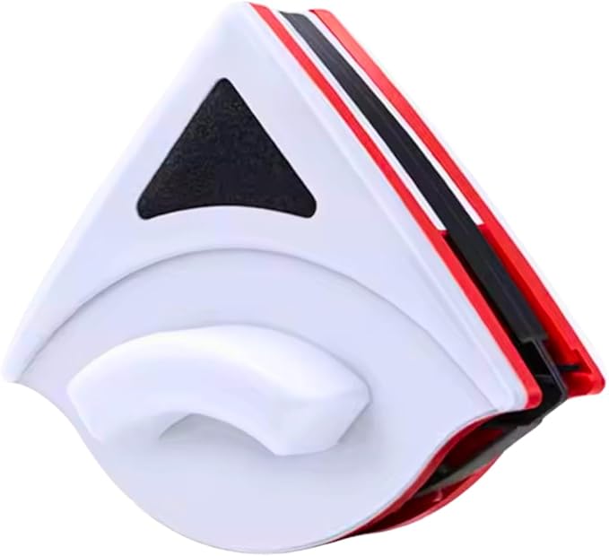 مساحة زجاج مغناطيسية مزدوجة الجوانب لتنظيف النوافذ مع إسفنجة إضافية، أداة منزلية لتنظيف وتلميع الشبابيك