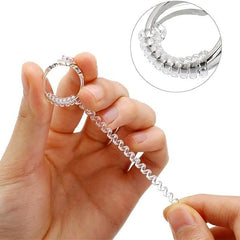 2 قطعة سيليكون تضيق خواتم