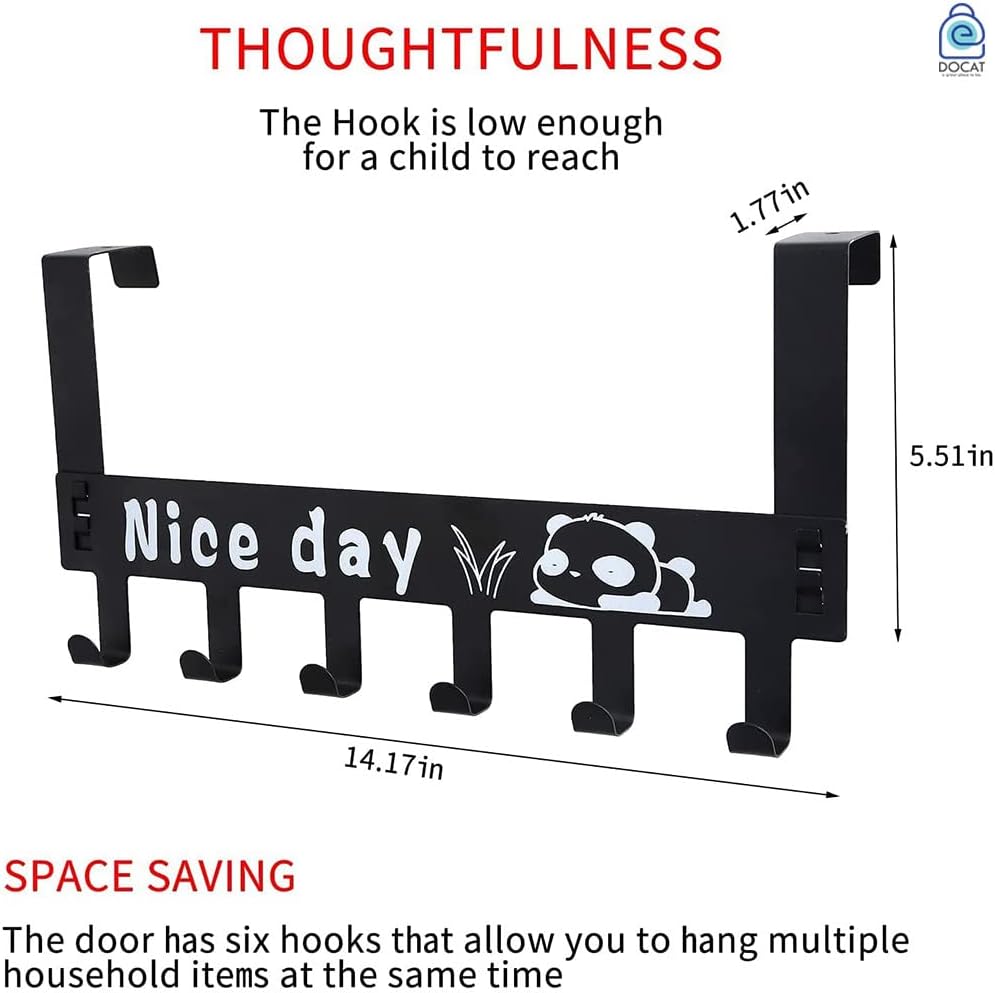 علاقة للباب معدنية متينة من اميرجيتي | علاقة للفوط خلف الباب