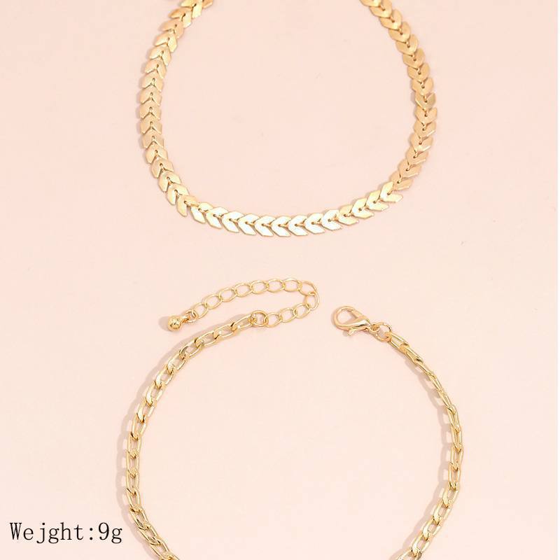 خلخال سهم قطعتين - batcino.com