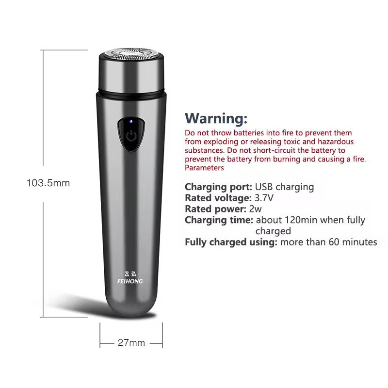 ماكينة الحلاقة و التنعيم المحمولة - batcino.com