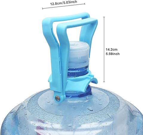 مقبض حامل مريح لزجاجة المياه مانع للانزلاق