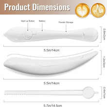 قلم كهربائي لفن اللاتيه، قلم نحت القهوة