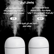 USB فواحة محمولة مضيئة وموزع زيوت عطرية للسيارة - المنزل- المكتب