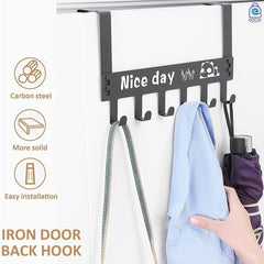 علاقة للباب معدنية متينة من اميرجيتي | علاقة للفوط خلف الباب