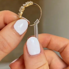 2 قطعة سيليكون تضيق خواتم