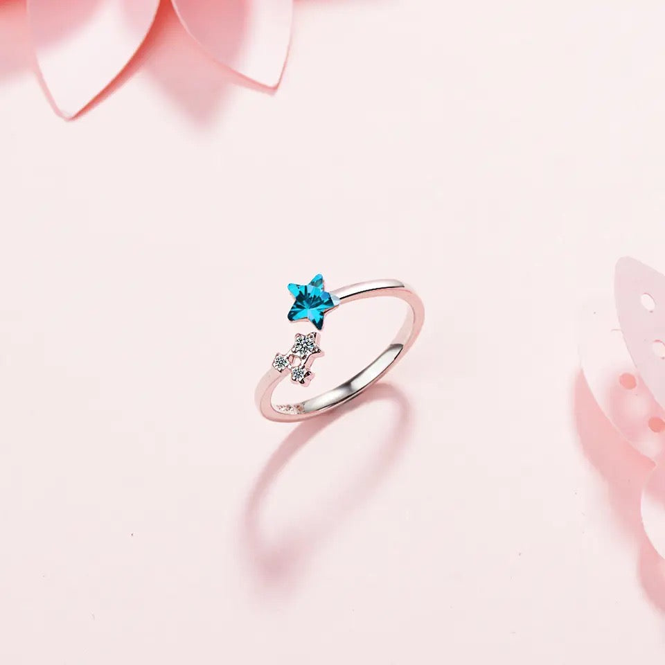 خاتم النجوم مقاس حر - batcino.com