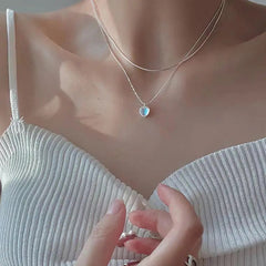 سلسلة قلب تصميم فرنسي مميز - batcino.com