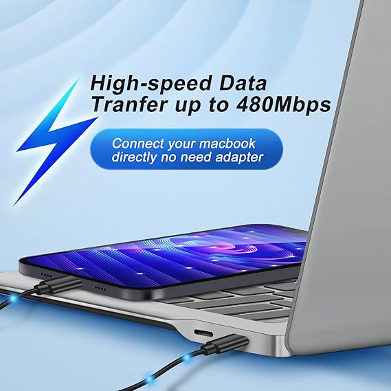 مجموعة محول كابل شحن متعدد 9 في 1 نوع سي إلى مايكرو لايتنينج ايه يمكن استخدامه كحامل موبايل - أسود)