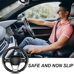 غطاء طارة كربون فايبر فاخر – شكل رياضي وتحكم أقوى لسيارتك