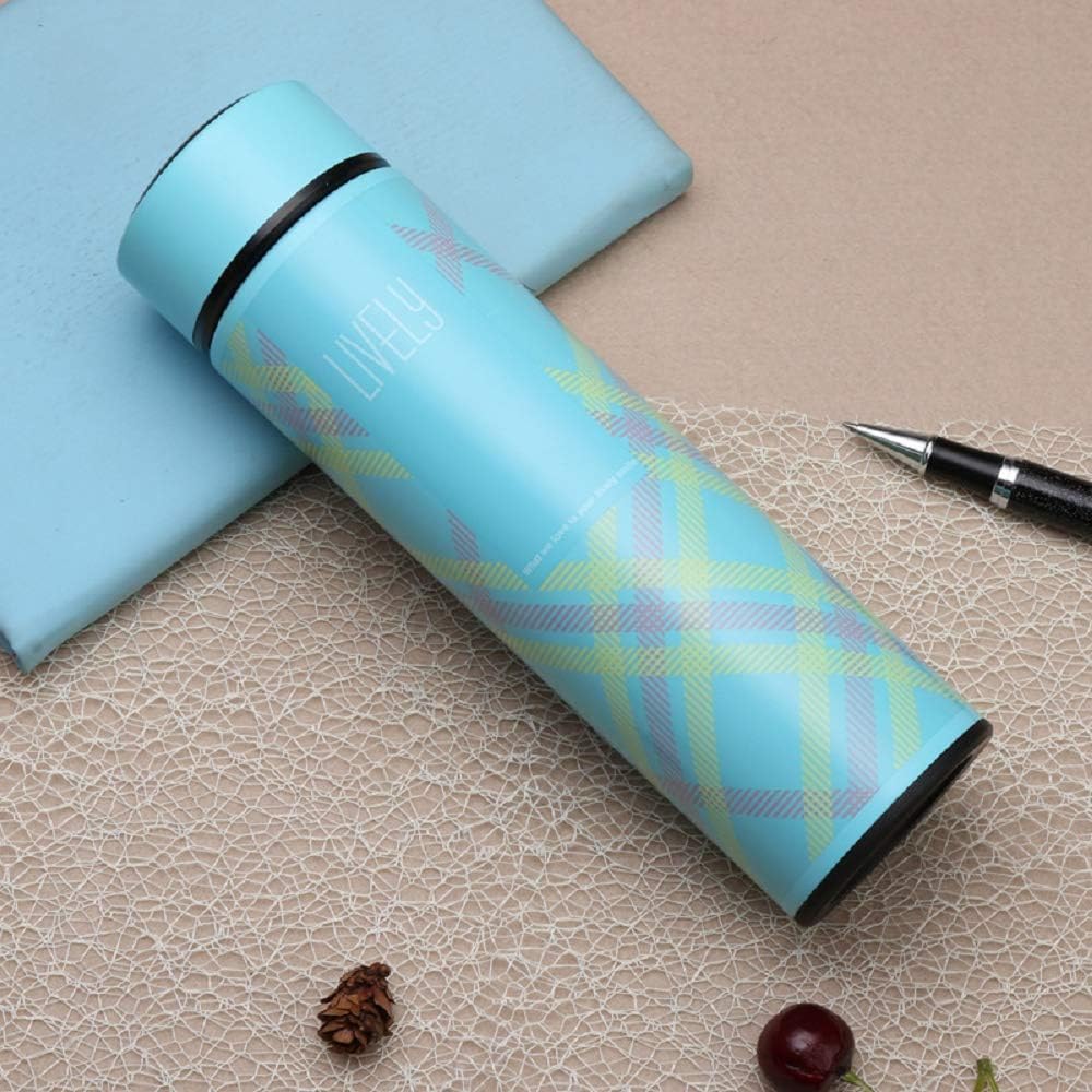 مج حراري للشاي مع فلتر ستانلس ستيل وزجاجة مياه 500 مل