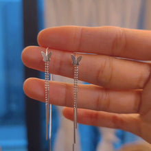 حلق بتصميم فراشه دروب ستانلس