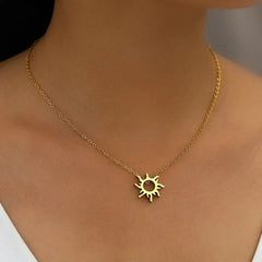 سلسلة ربانزل شروق الشمس - ستانلس 316 + بوكس زهرة عباد الشمس - batcino.com