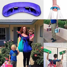 ٢ قطعة حامل اكياس مزود بمقبض سيلكون من كليك كاري