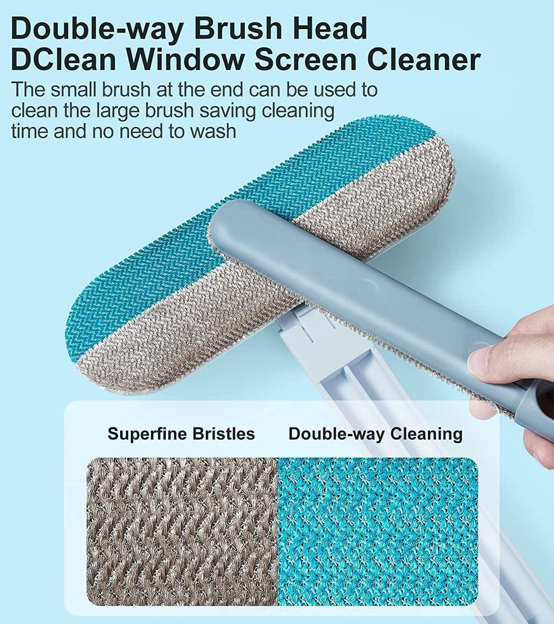 فرشاة تنظيف الزجاج متعددة الوظائف من فاديو