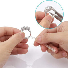 2 قطعة سيليكون تضيق خواتم