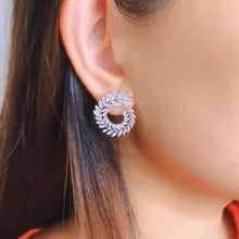 حلق بفصوص زركون - batcino.com