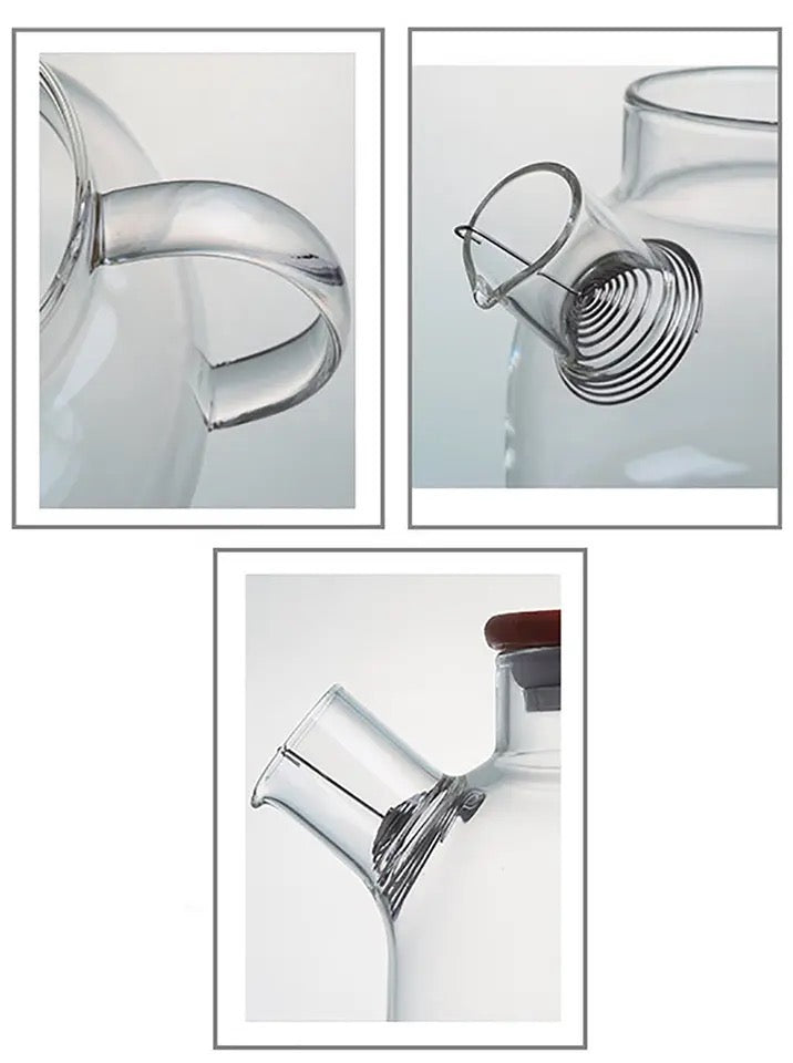 براد مياة بيركس مع غطاء خشبي سعة 1.6 لتر